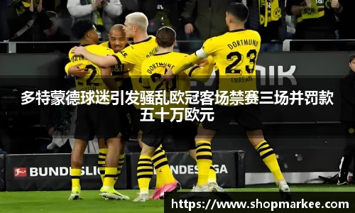 多特蒙德球迷引发骚乱欧冠客场禁赛三场并罚款五十万欧元