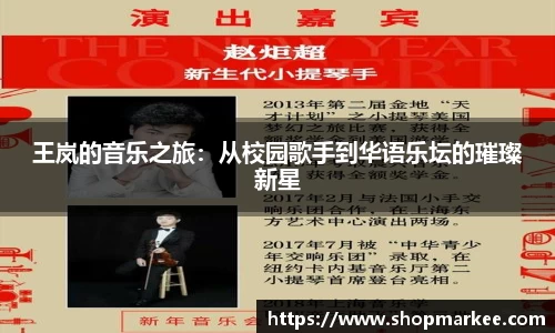 王岚的音乐之旅：从校园歌手到华语乐坛的璀璨新星